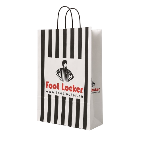 Premium rope handle paper bags made in the UK for retail and takeaway packaging